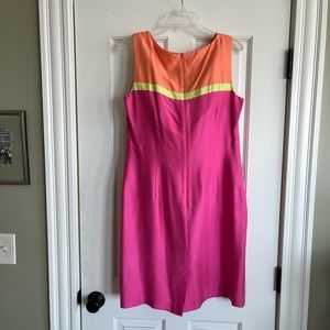 Talbots sleeveless dress with matching sweater.